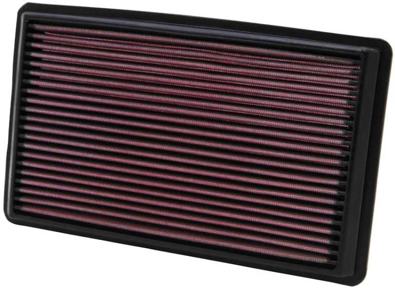 K&N 02-07 WRX/STi Drop In Air Filter 11in O/S Length / 6.563in O/S Width / 1.063in Height