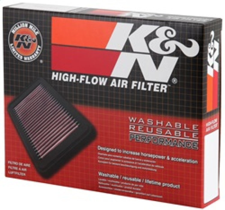 K&N 08 Nissan Sentra 2.5L Drop In Air Filter