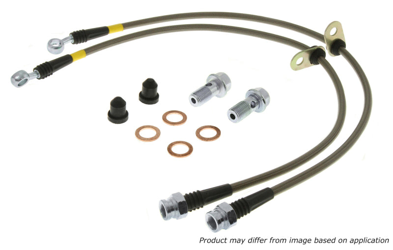 StopTech 06-09 Honda S2000 Rear SS Brake Lines