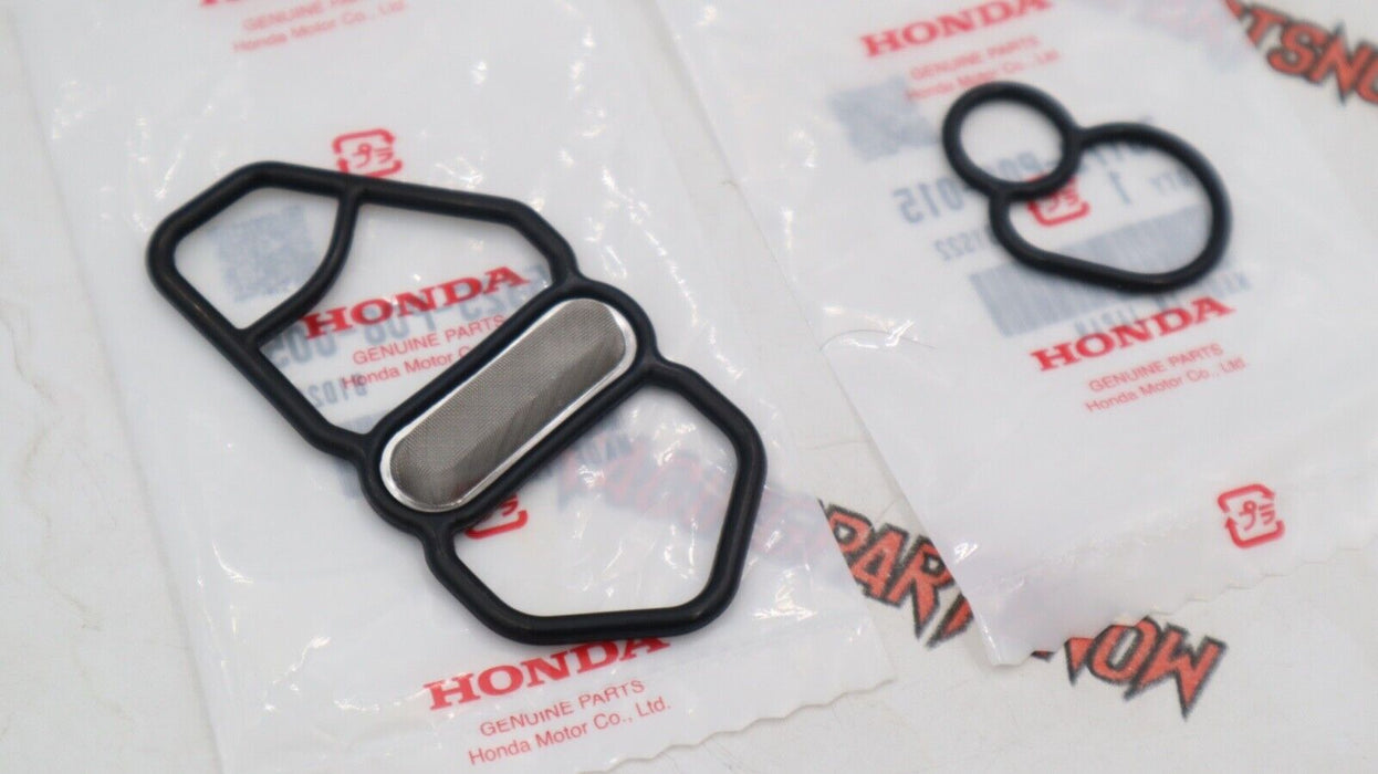 OEM Honda Civic Si Acura Integra Upper & Lower VTEC Spool Valve Solenoid Gaskets