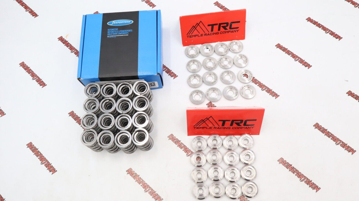 Supertech 80Ib Dual Valve Springs & TRC Titanium Retainers Kit K20 K24 K20a