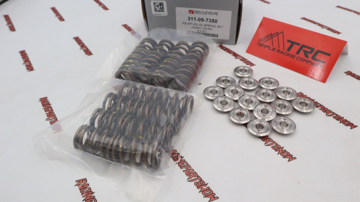 SKUNK2 XP VTEC DUAL VALVE SPRINGS & TRC TITANIUM RETAINERS KIT B16 B18c