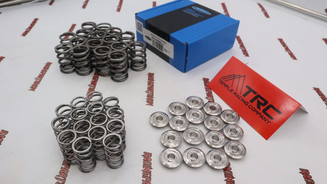 Supertech Dual Valve Springs 80LB TRC Titanium Retainers Honda H22 H22A Prelude