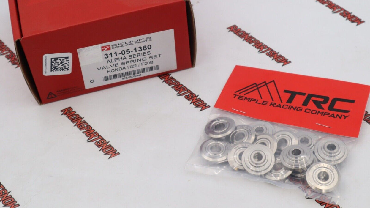 SKUNK2 ALPHA VTEC DUAL VALVE SPRINGS & TRC TITANIUM RETAINERS KIT H22 H22a