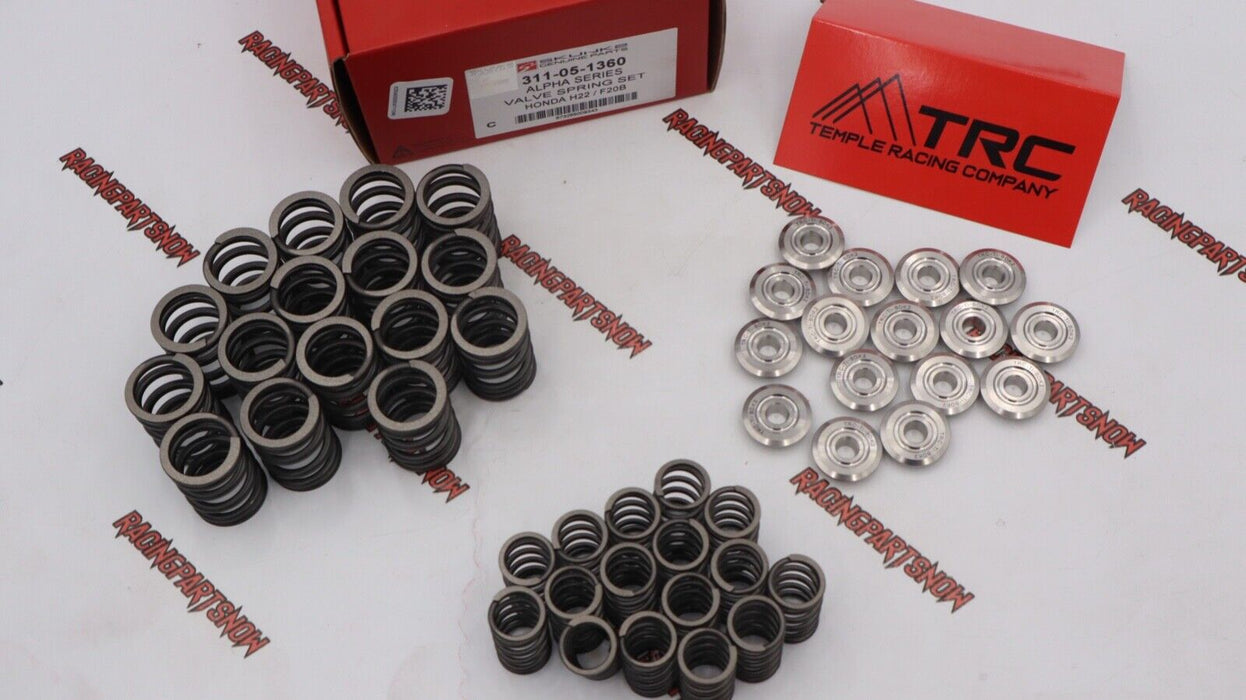 SKUNK2 ALPHA VTEC DUAL VALVE SPRINGS & TRC TITANIUM RETAINERS KIT H22 H22a