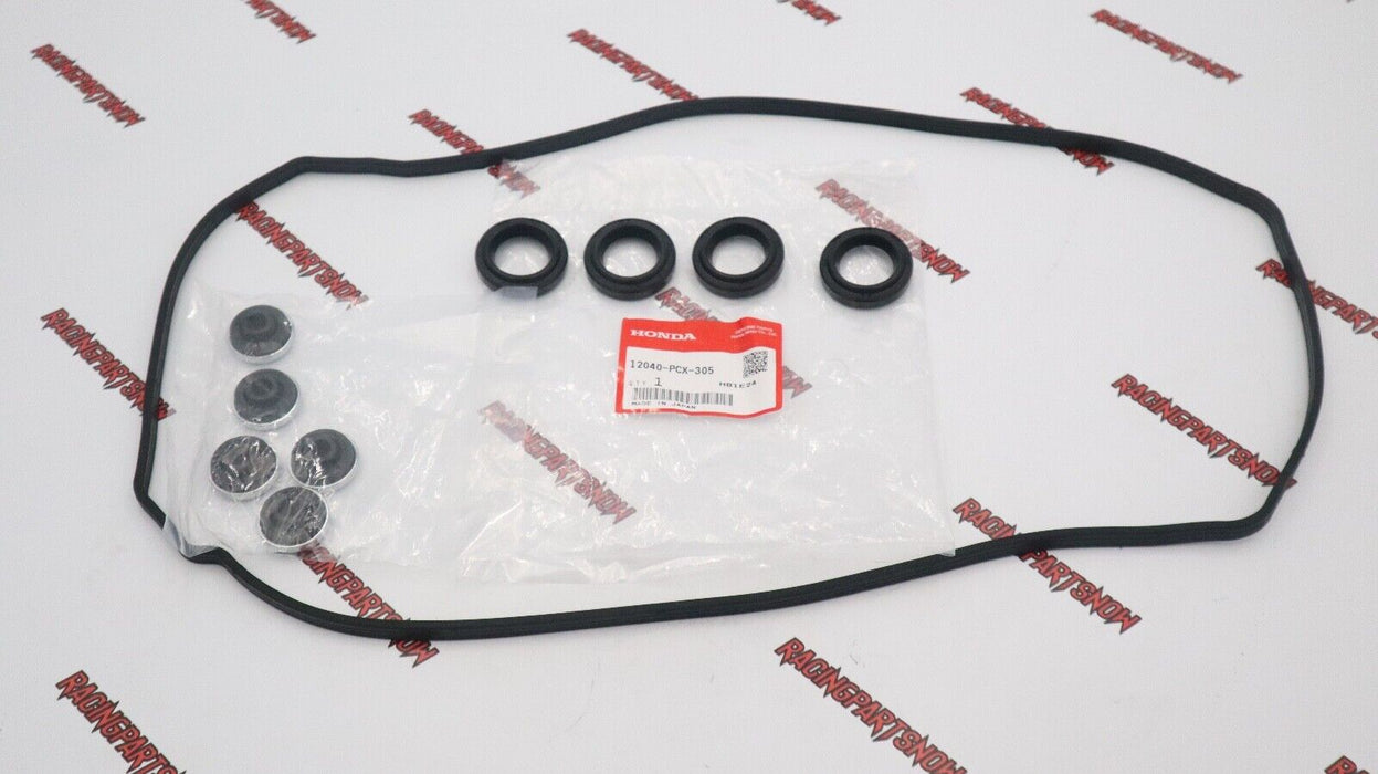 GENUINE OEM HONDA 00-09 S2000 VALVE COVER GASKET KIT W/ SPARK PLUG TUBE SEALS