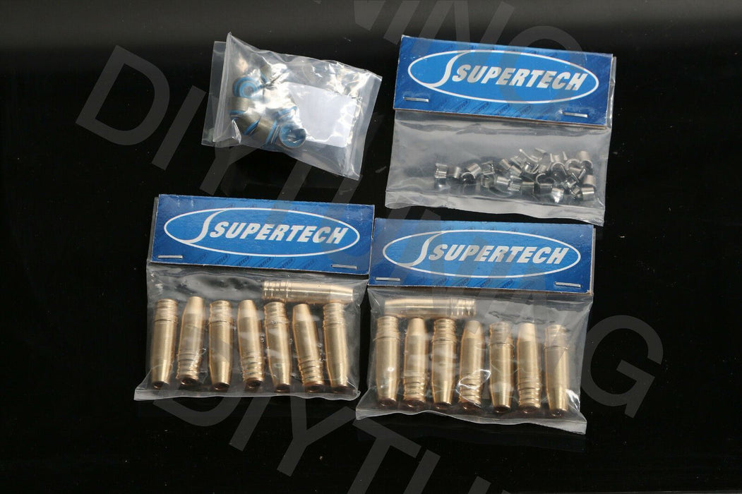 NEW SUPERTECH BRONZE VALVE GUIDES / KEEPERS / STEM SEAL KIT 16 PC B16 B18C1 H22A