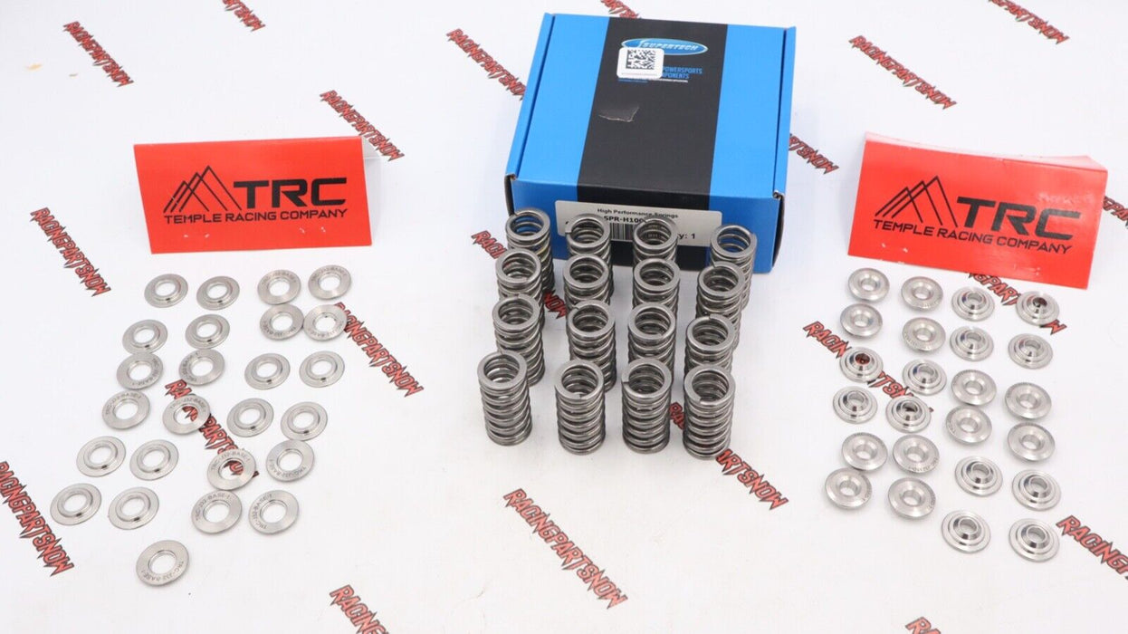 Supertech Single Valve Springs Titanium Retainers TRC Seats Honda J32 J30 J35