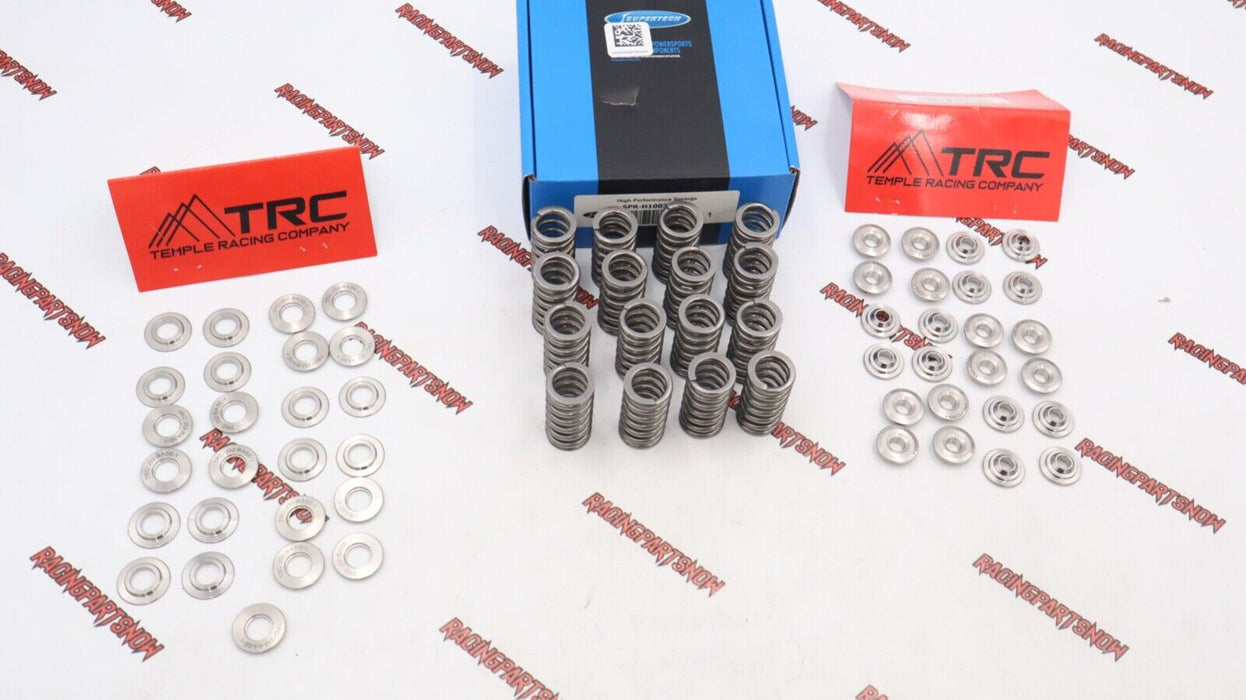 Supertech Single Valve Springs Titanium Retainers TRC Seats Honda J32 J30 J35