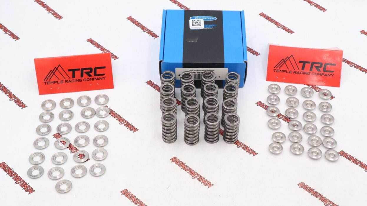 Supertech Single Valve Springs Titanium Retainers TRC Seats Honda J32 J30 J35