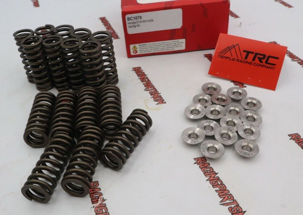 Brian Crower Valve Springs & TRC Titanium Retainers D16 D16Y D16Y8 D16Z D16Z6