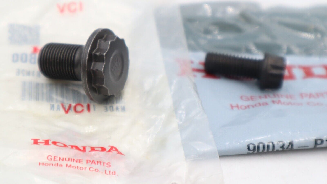 GENUINE OEM HONDA CIVIC SI ACURA RSX K20 K24 FLYWHEEL PRESSURE PLATE BOLT SET