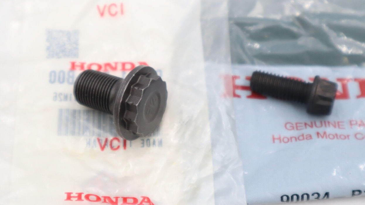 GENUINE OEM HONDA CIVIC SI ACURA RSX K20 K24 FLYWHEEL PRESSURE PLATE BOLT SET