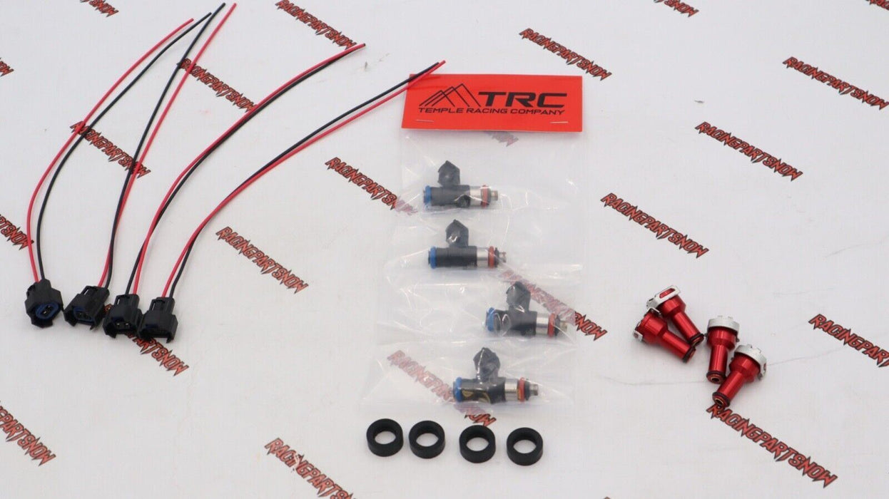 TRC TURBO E85 1000cc FUEL INJECTORS KIT (4) FOR D16 B16 B20 H22 HONDA F22