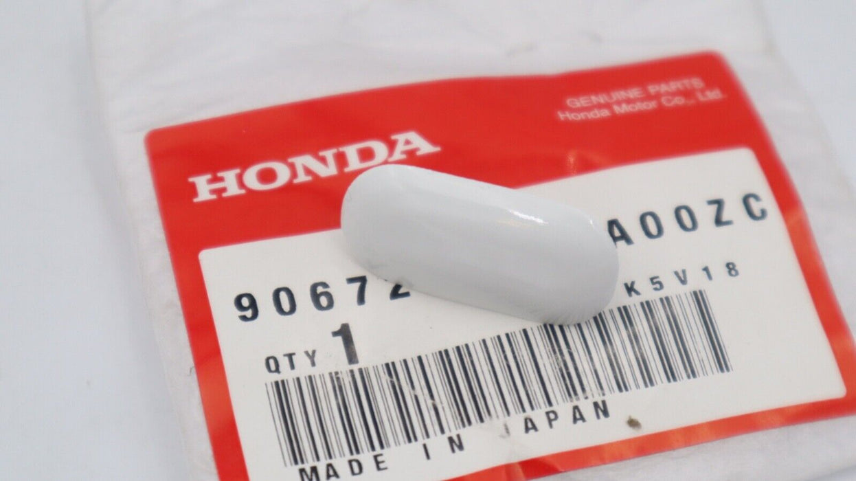 GENUINE For Honda S2000 License Plate Caps Bumper Plugs - Grand Prix White - ZC