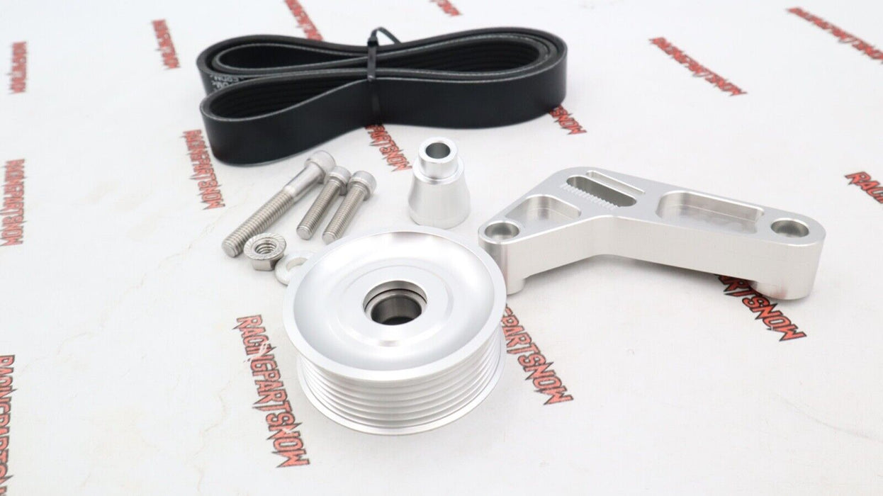 Adjustable EP3 Style Idler Pulley Kit For Honda Civic Integra K24 Swap With Belt