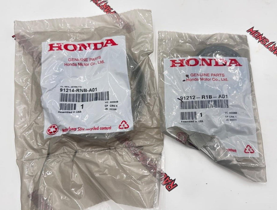 OEM HONDA K24 K20 K20A K24A2 CIVIC SI TSX CRANKSHAFT FRONT & REAR MAIN SEAL