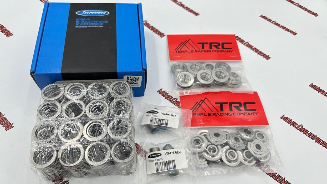 Supertech 100LB Dual Springs & TRC Ti Retainers Valve train Kit For 4G63 Eclipse