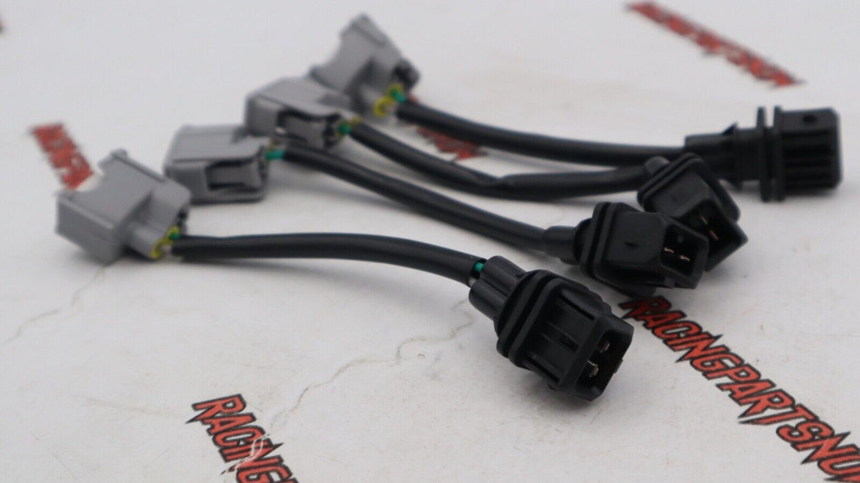 TRC (4x) RDX 410cc TO HONDA OBD1 Injector Wiring Harness JUMPER Adapters EG DC