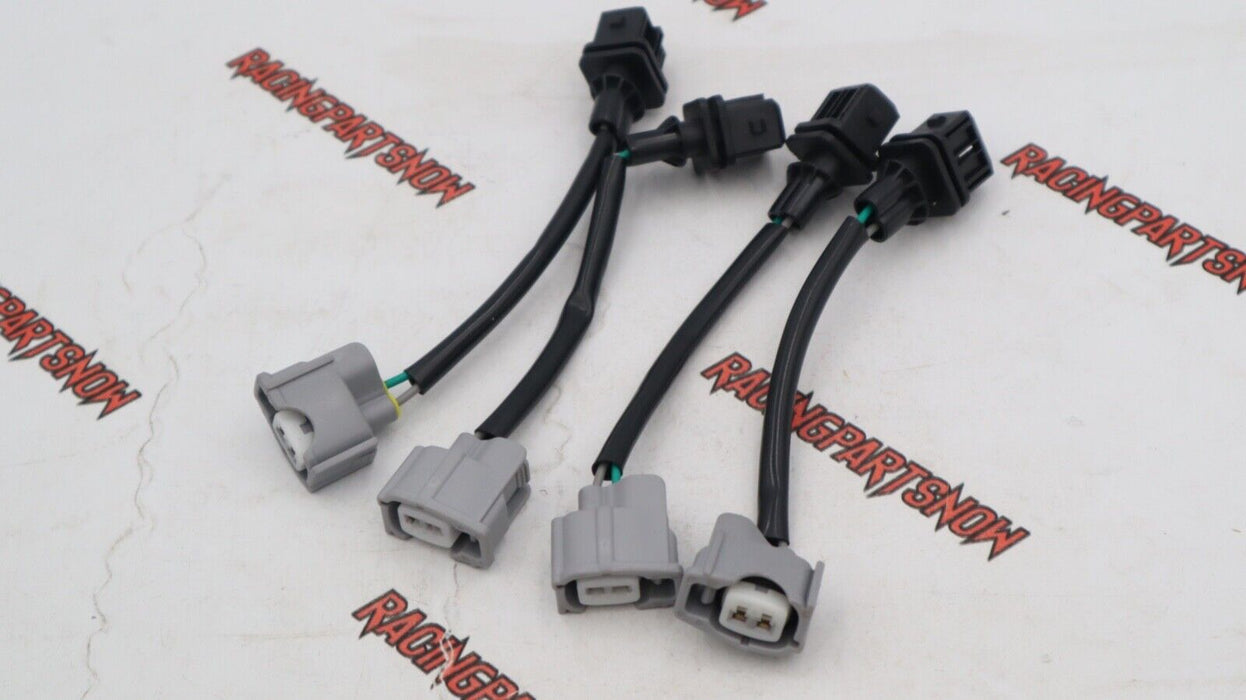 TRC (4x) RDX 410cc TO HONDA OBD1 Injector Wiring Harness JUMPER Adapters EG DC