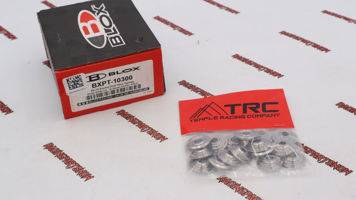 BLOX B-SERIES VTEC DUAL VALVE SPRINGS & TRC TITANIUM RETAINERS KIT B16 B18c B16a