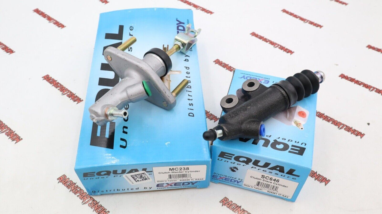 EXEDY CLUTCH MASTER & SLAVE CYLINDER FOR 94-01 Integra B18 CIVIC DEL SOL D16 D15