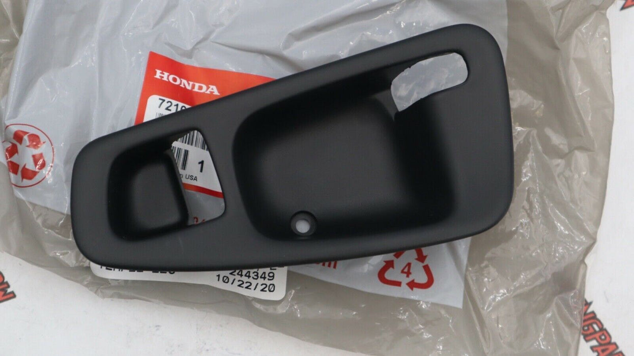 GENUINE OEM 00-09 HONDA S2000 INNER DOOR HANDLE COVER BLACK LEFT DRIVER SIDE