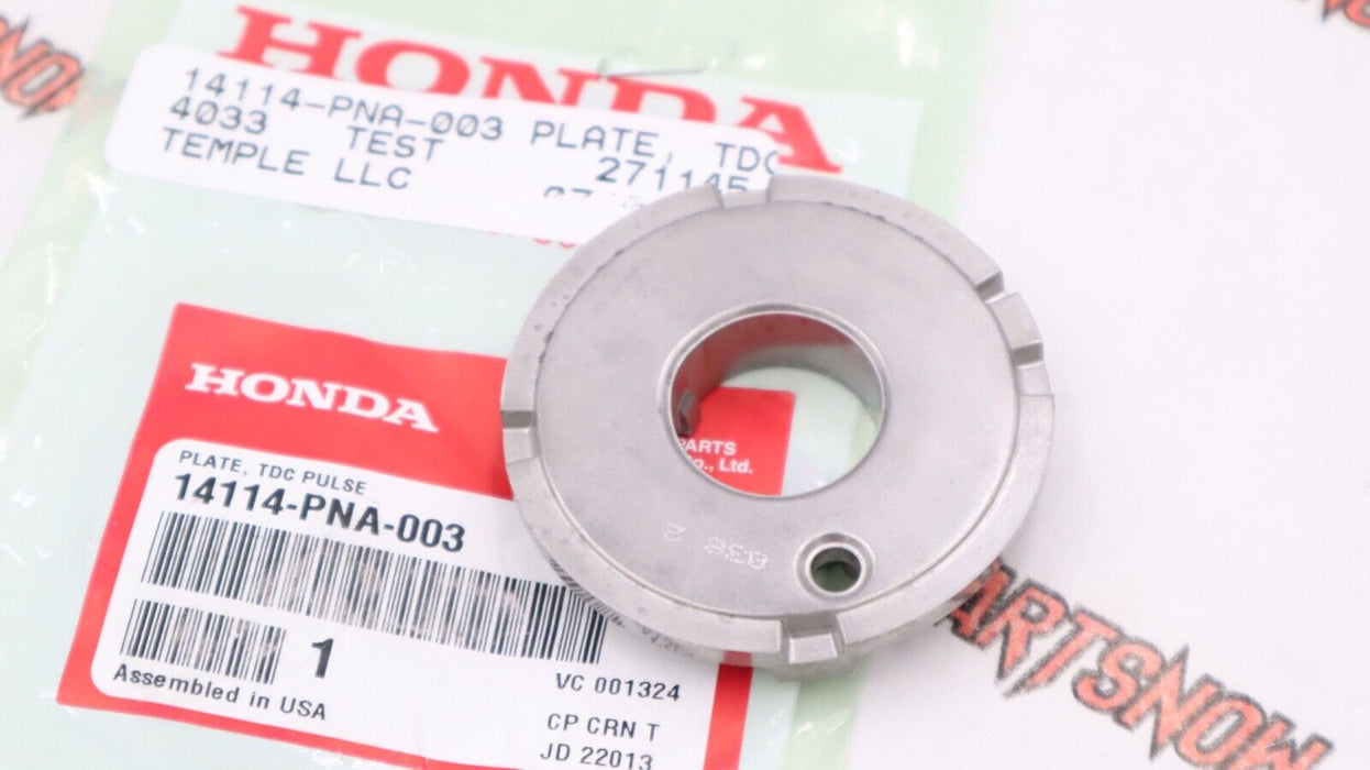 OEM Honda Exhaust Cam Camshaft Pulse Plate Civic K series