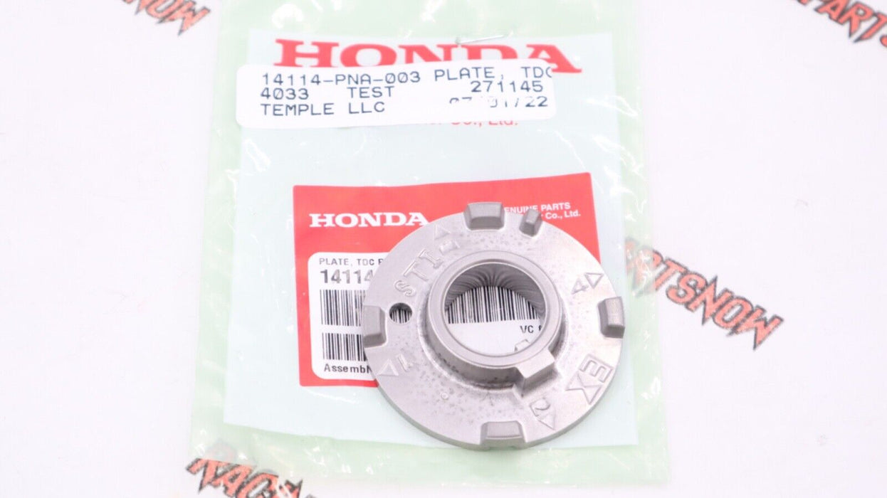 OEM Honda Exhaust Cam Camshaft Pulse Plate Civic K series