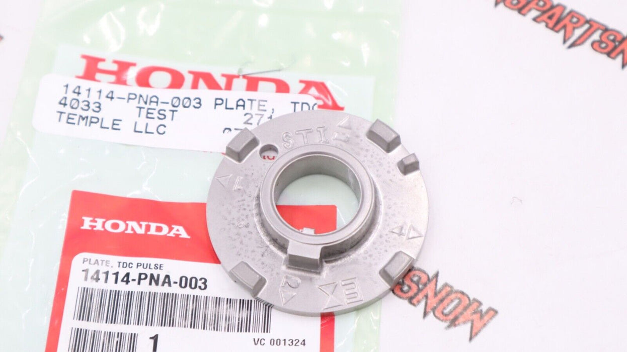 OEM Honda Exhaust Cam Camshaft Pulse Plate Civic K series