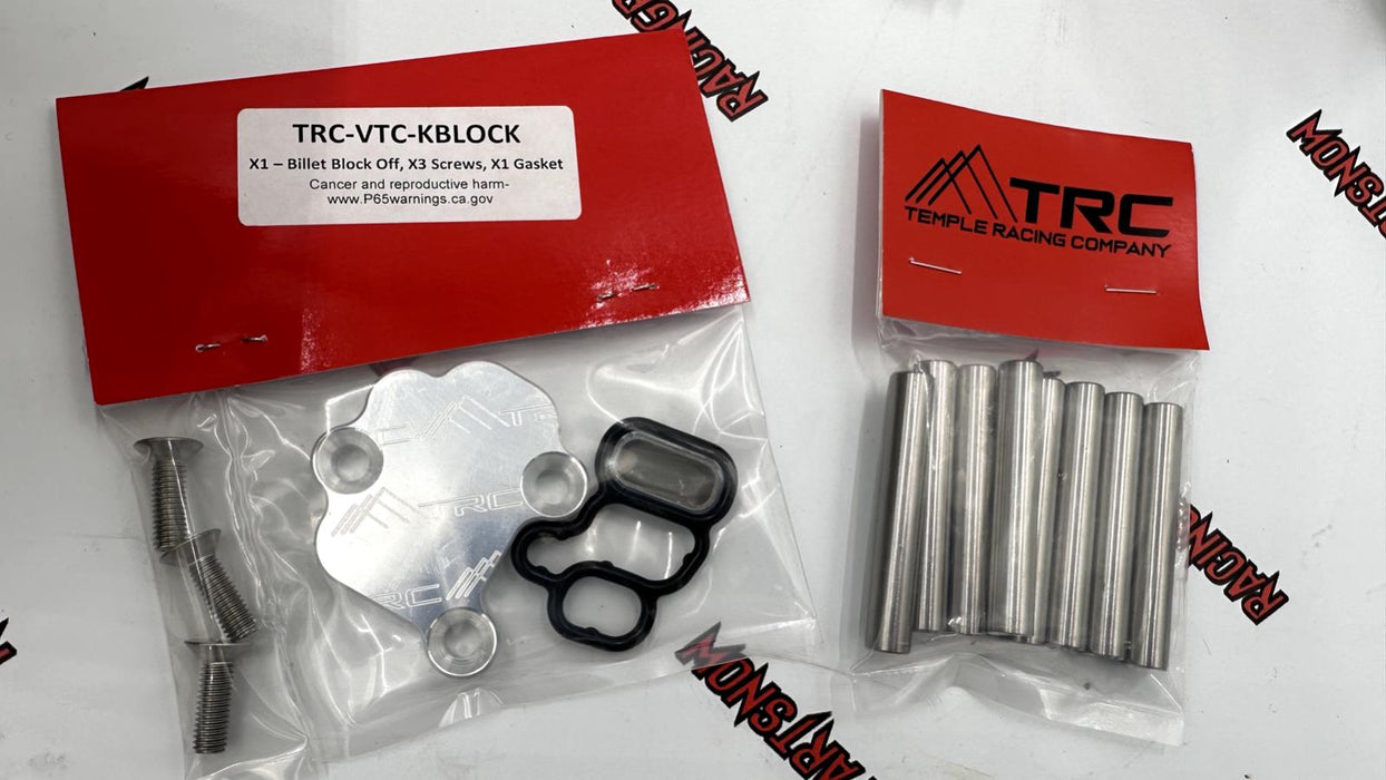 TRC Titanium VTEC Full Killer Lock Pin Kit for Honda K Series K20A2, K20Z3 K24