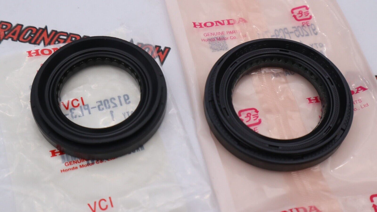 Honda Genuine OEM 5SPD Transmission Axle Seals 2PC Set B Series NEW GSR Civic SI