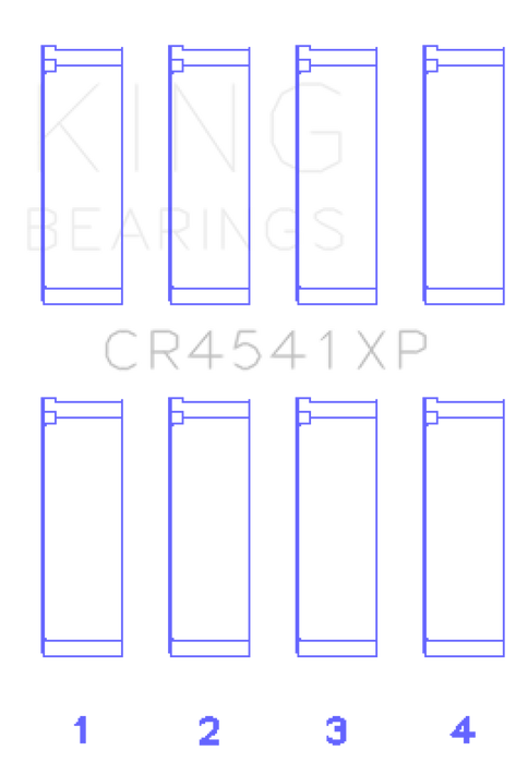 King Honda F23 (Size STD) Performance Rod Bearing Set