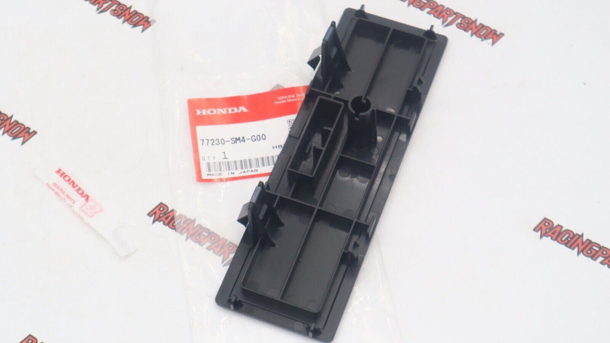 88-91 OEM CIVIC CRX RADIO BLOCK OFF DELETE COVER PLATE HONDA EF DX LX EX SI