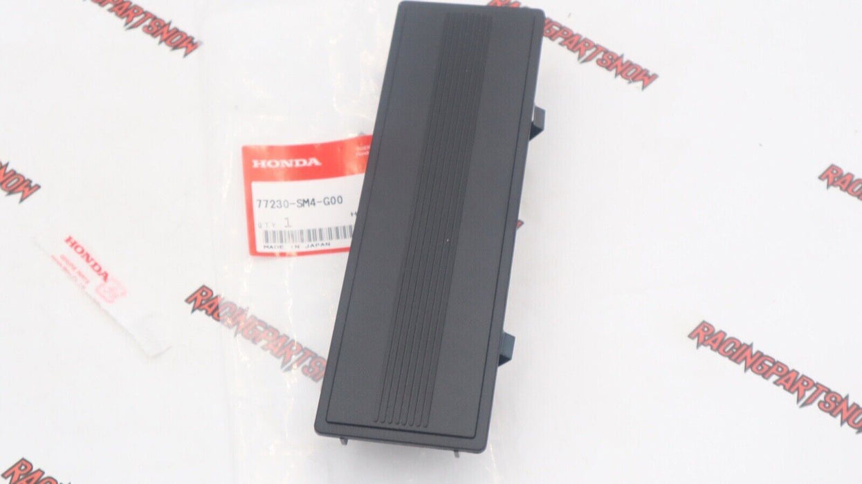 88-91 OEM CIVIC CRX RADIO BLOCK OFF DELETE COVER PLATE HONDA EF DX LX EX SI