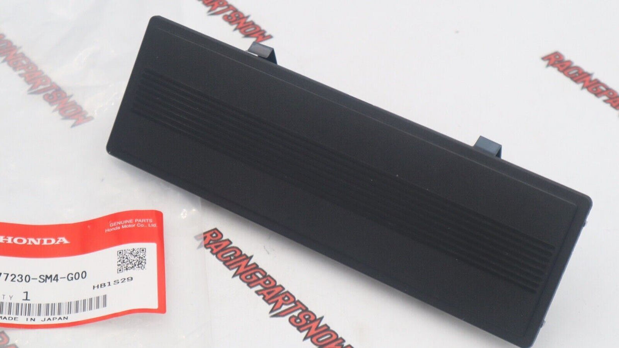 88-91 OEM CIVIC CRX RADIO BLOCK OFF DELETE COVER PLATE HONDA EF DX LX EX SI