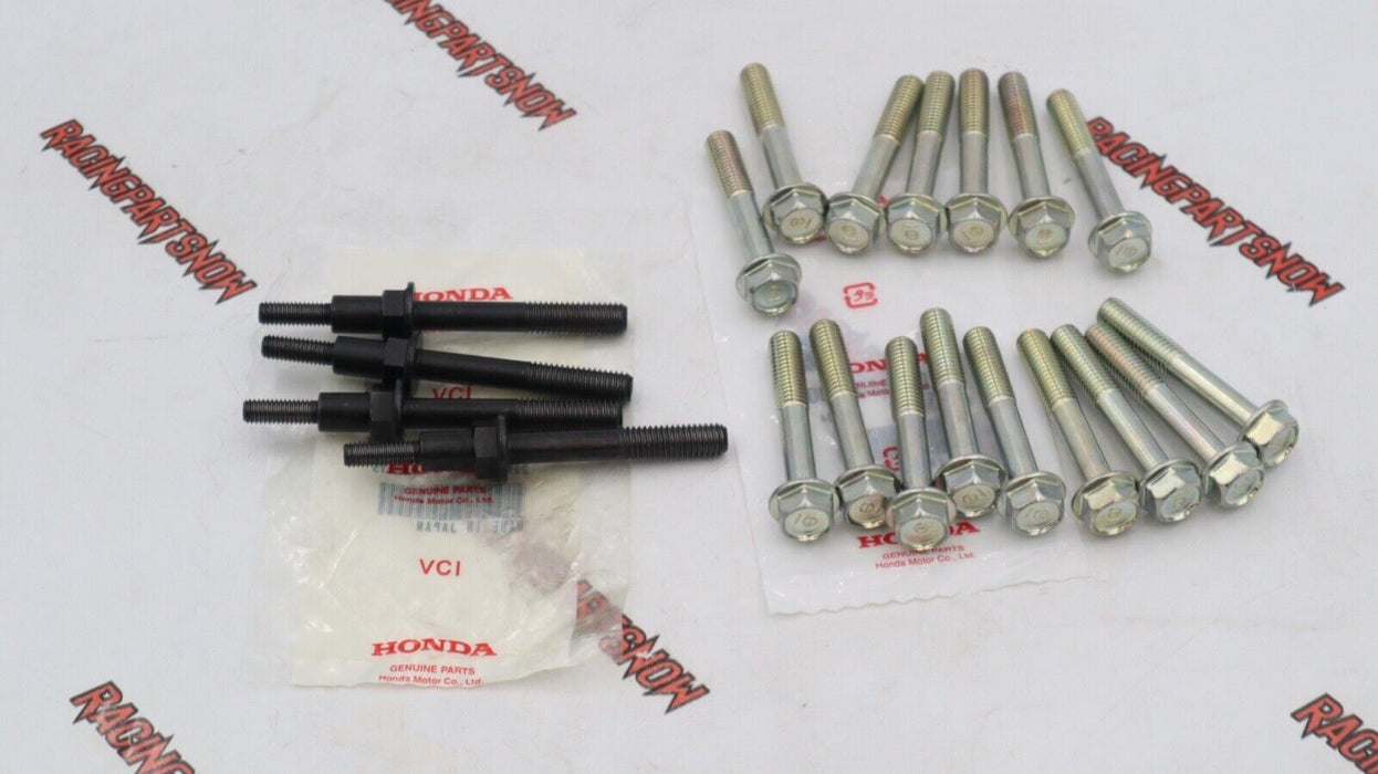 NEW OEM HONDA B16A CAM CAP BOLTS CYLINDER HEAD VTEC GSR INTEGRA B18C1 B18C JDM