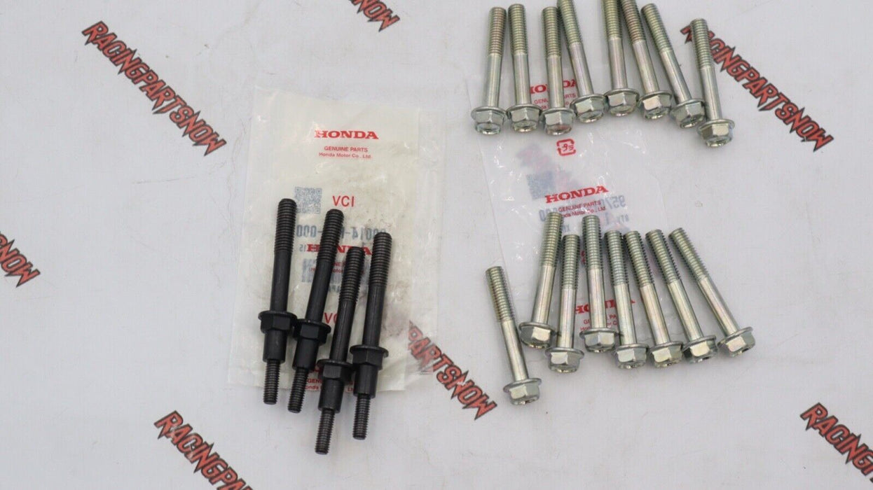 NEW OEM HONDA B16A CAM CAP BOLTS CYLINDER HEAD VTEC GSR INTEGRA B18C1 B18C JDM