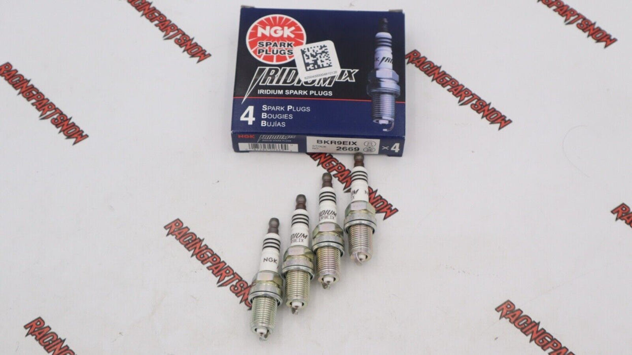 NGK Iridium Spark Plugs Set of 4 - BKR9EIX - K Series K20 K24 Turbo Plugs COP