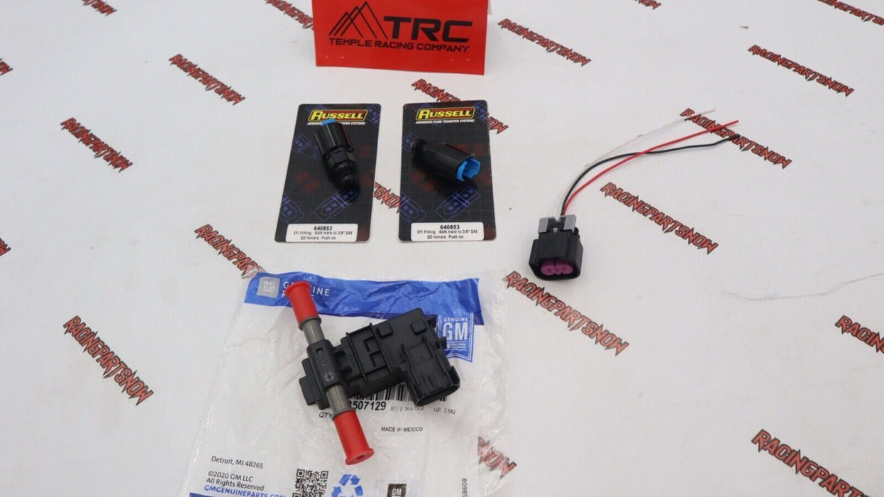 TRC Flex Fuel Ethanol Sensor Kit -6 AN FITTINGS Fits Haltech AEM ProEFI INFINITY