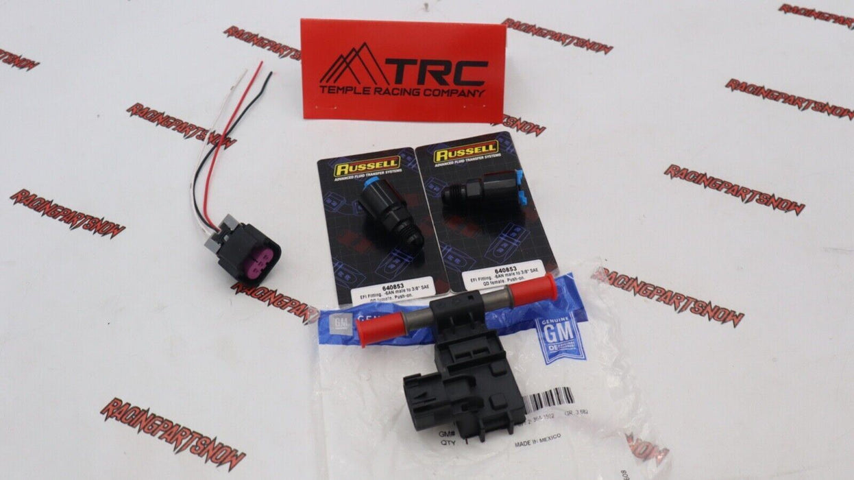 TRC Flex Fuel Ethanol Sensor Kit -6 AN FITTINGS Fits Haltech AEM ProEFI INFINITY