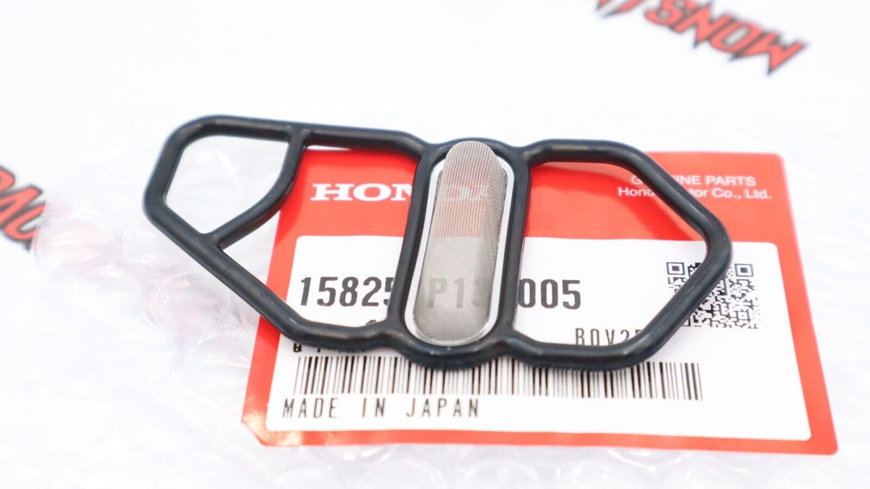 OEM Honda 15825-P13-005 Lower VTEC Solenoid Gasket Seal Screen Mesh Genuine Part