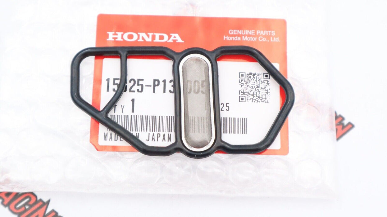 OEM Honda 15825-P13-005 Lower VTEC Solenoid Gasket Seal Screen Mesh Genuine Part