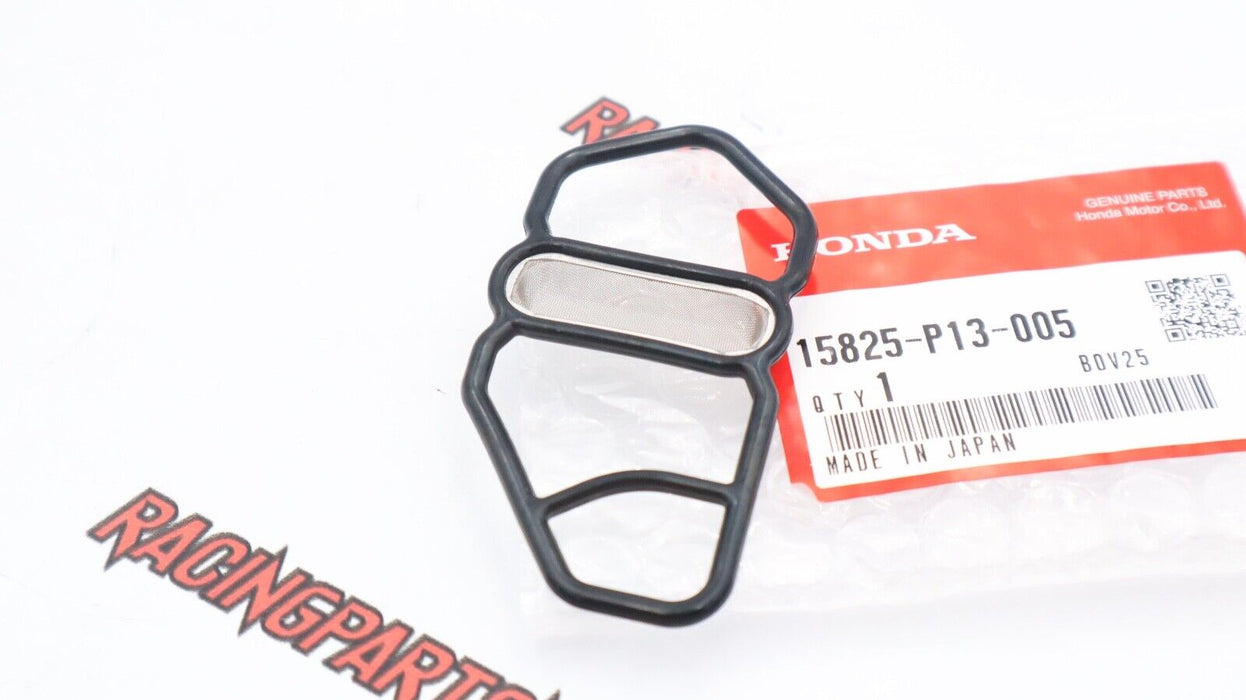 OEM Honda 15825-P13-005 Lower VTEC Solenoid Gasket Seal Screen Mesh Genuine Part