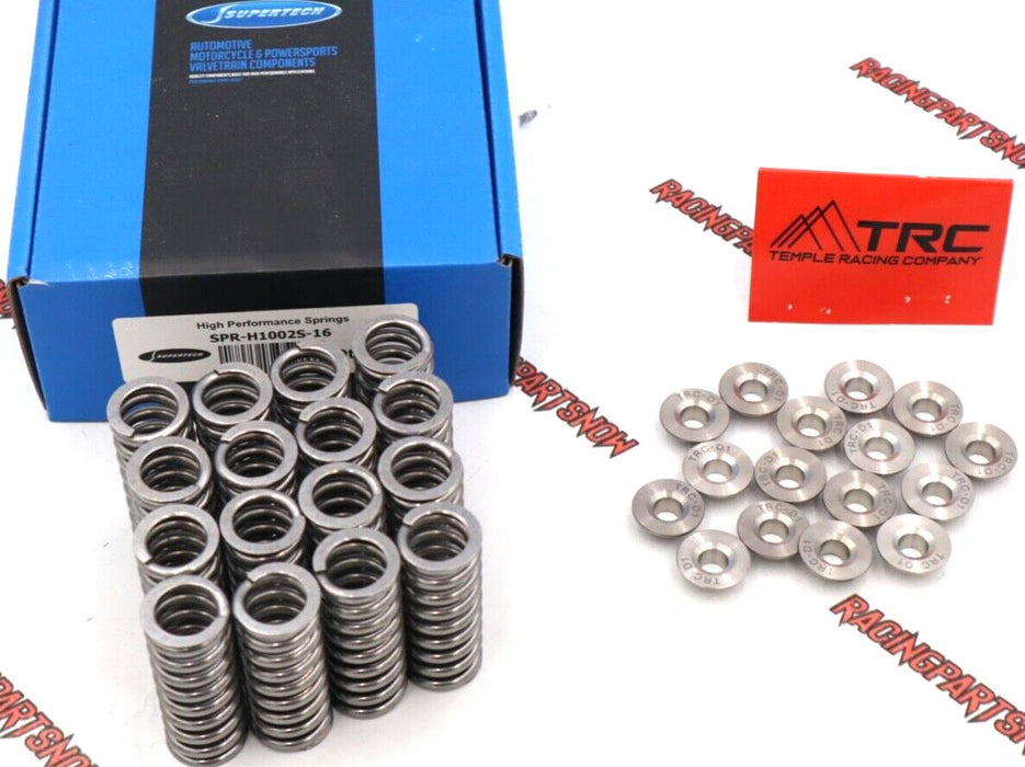 SUPERTECH VALVE SPRINGS & TRC TITANIUM RETAINERS  D16Z6 D16Z D16Y SOHC VTEC