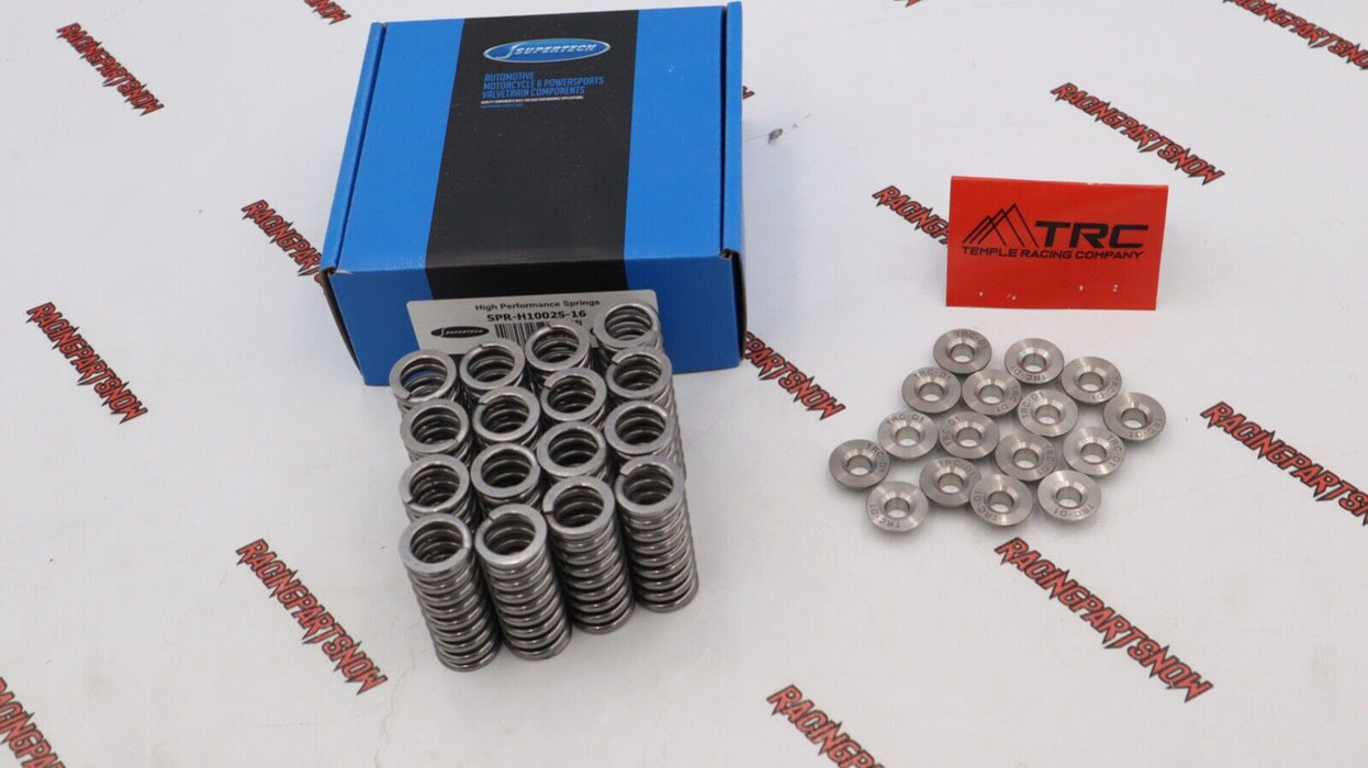 SUPERTECH VALVE SPRINGS & TRC TITANIUM RETAINERS  D16Z6 D16Z D16Y SOHC VTEC