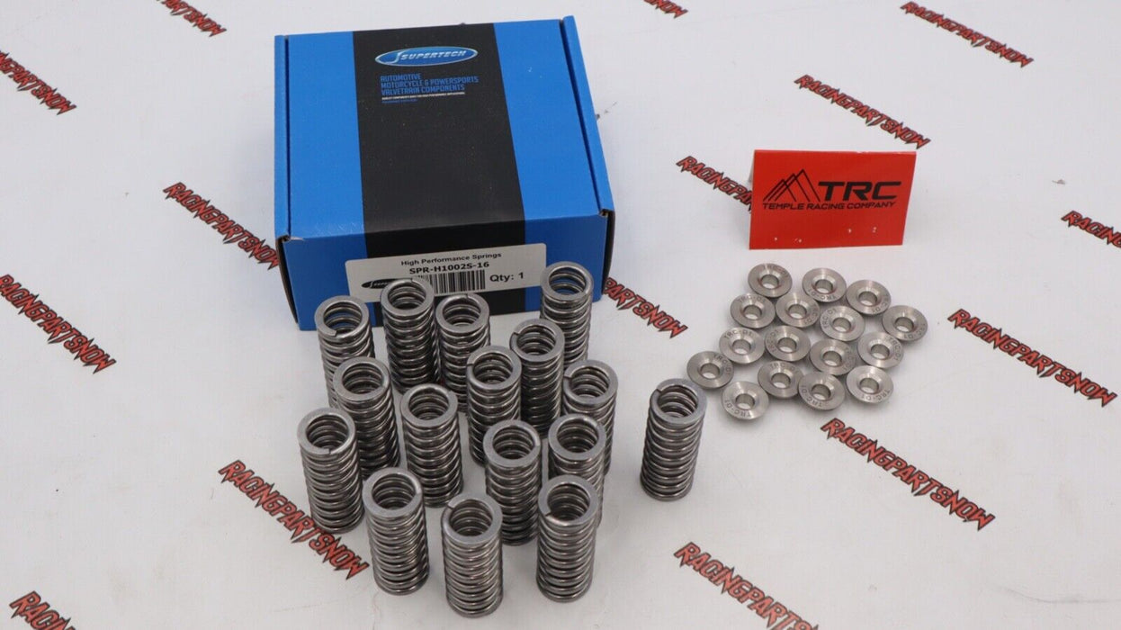 SUPERTECH VALVE SPRINGS & TRC TITANIUM RETAINERS  D16Z6 D16Z D16Y SOHC VTEC