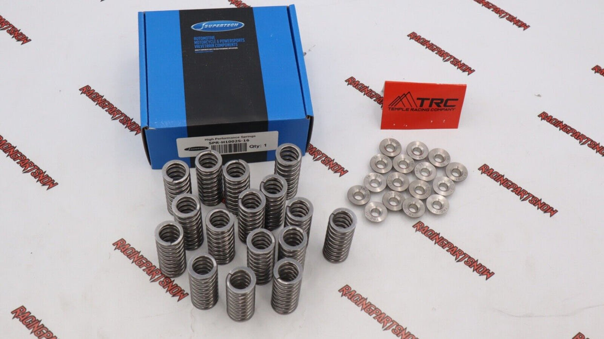 SUPERTECH VALVE SPRINGS & TRC TITANIUM RETAINERS  D16Z6 D16Z D16Y SOHC VTEC