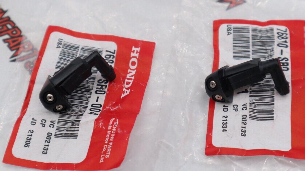 Genuine OEM Honda Windshield Washer Hood Nozzle Set 1990-1997 Civic CRX and More