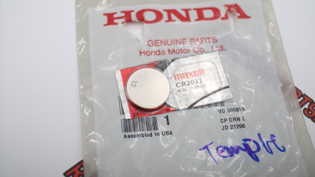 Genuine OEM Honda Smart Key Fob Battery / SMART  CR2032